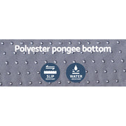 Weisshorn Self Inflating Mattress Camping Sleeping Mat Air Bed Pad Single Black CAMP-B-MAT-SUE-SIN-BK