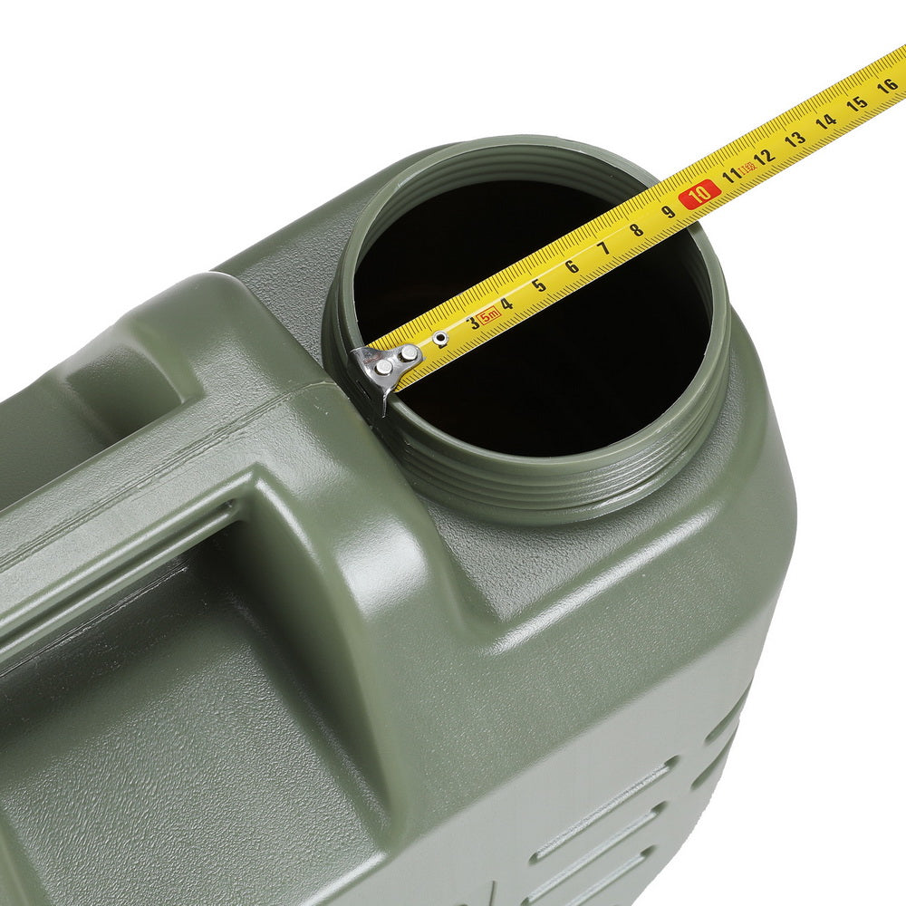 Weisshorn12L Water Container Jerry Can Bucket Camping Outdoor Storage Tank CAMP-B-TANK-12L-GN