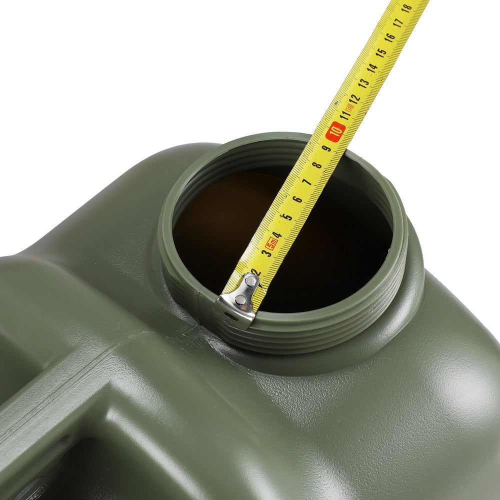 Weisshorn 25L Water Container Jerry Can Bucket Camping Outdoor Storage Tank CAMP-B-TANK-25L-GN