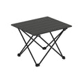 Weisshorn Folding Camping Table 40CM Roll Up Outdoor Picnic BBQ Aluminium Desk CAMP-C-T-ALUM-40