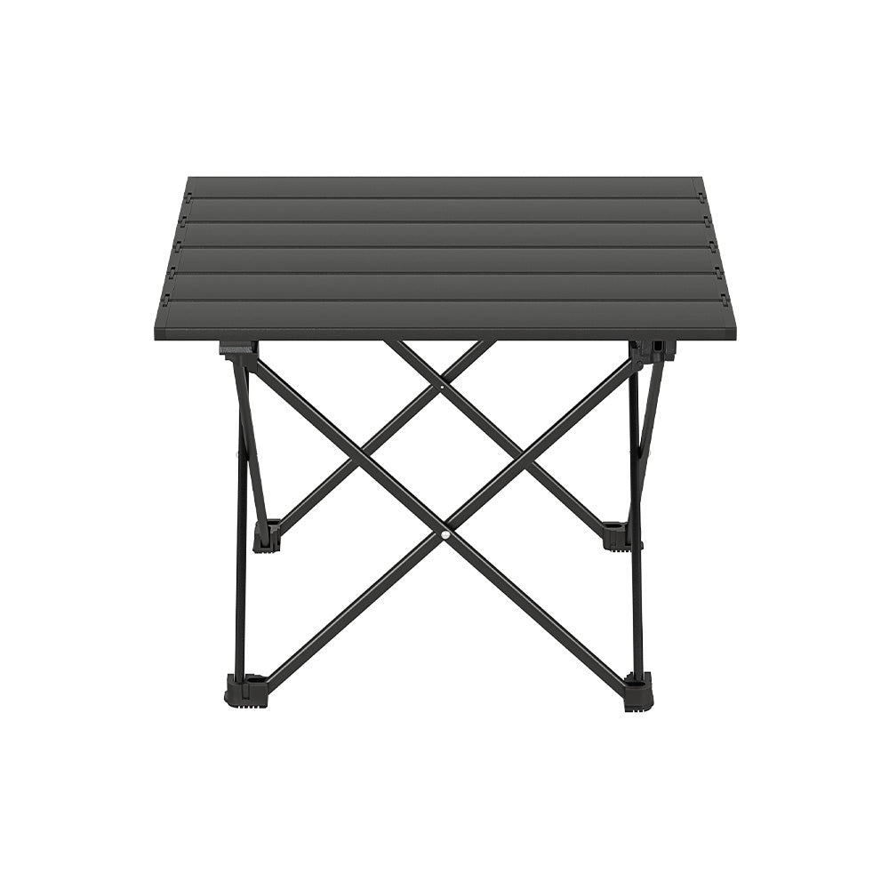 Weisshorn Folding Camping Table 40CM Roll Up Outdoor Picnic BBQ Aluminium Desk CAMP-C-T-ALUM-40