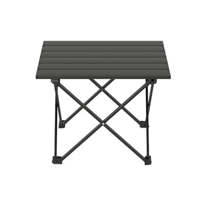 Weisshorn Folding Camping Table 40CM Roll Up Outdoor Picnic BBQ Aluminium Desk CAMP-C-T-ALUM-40