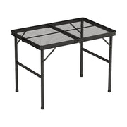 Weisshorn Folding Camping Table 90CM Portable Outdoor Picnic BBQ Aluminium Desk CAMP-C-T-ALUM-90