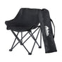 Weisshorn Folding Camping Moon Chair Portable Seat Weight Capacity 120KG Black CAMP-D-C-MOON-S-BK
