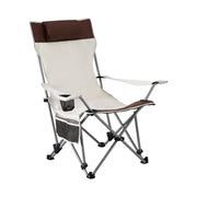 Weisshorn Camping Chair Reclining Adjustable Portable Outdoor Folding Lightweight CAMP-D-C-RCL-WHBR