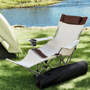 Weisshorn Camping Chair Reclining Adjustable Portable Outdoor Folding Lightweight CAMP-D-C-RCL-WHBR