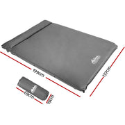 Weisshorn Self Inflating Mattress - Grey CAMP-MAT-INF-DF-GREY
