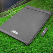 Weisshorn Self Inflating Mattress - Grey CAMP-MAT-INF-DF-GREY