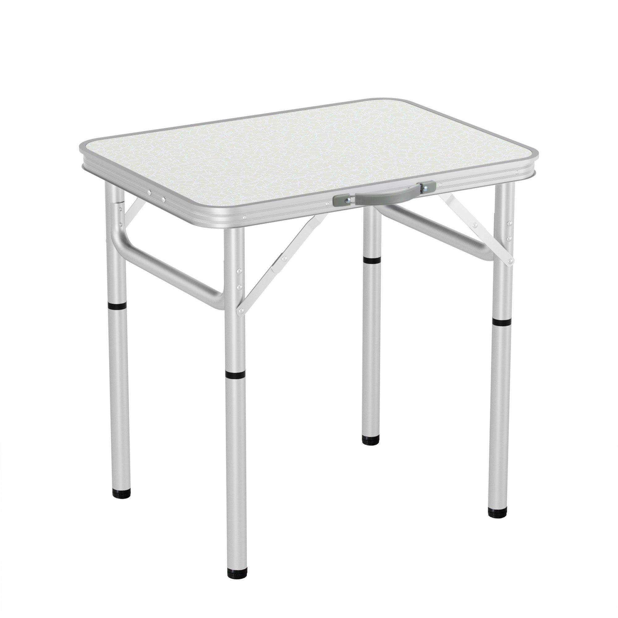 Weisshorn Folding Camping Table 60CM Adjustable Portable Outdoor Picnic Desk CAMP-T-MDF-60
