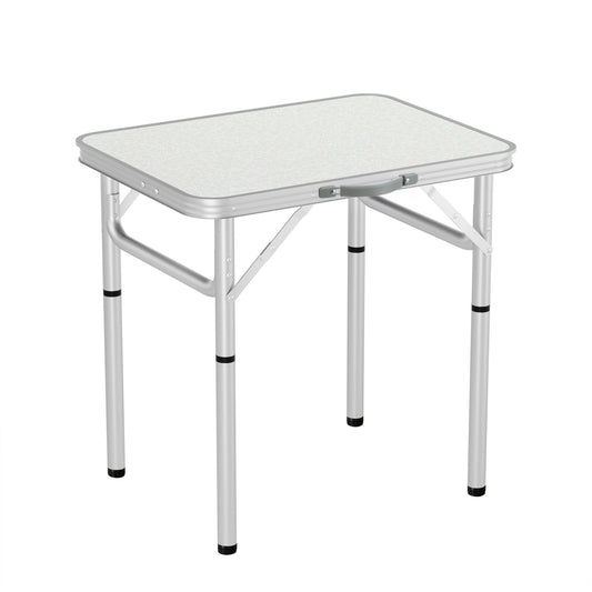 Weisshorn Folding Camping Table 60CM Adjustable Portable Outdoor Picnic Desk CAMP-T-MDF-60