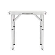Weisshorn Folding Camping Table 60CM Adjustable Portable Outdoor Picnic Desk CAMP-T-MDF-60