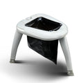 Weisshorn Portable Folding Toilet Camping Outdoor Caravan Plastic Bag CAMP-TOILET-EPOT-HL-GR