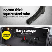 Giantz 4 Bicycle Bike Carrier Rack Car 2" Hitch Mount Foldable Black,Giantz 4 Bicycle Bike Carrier Rack Car CAR-B-BK-CARRIER-FOLD4