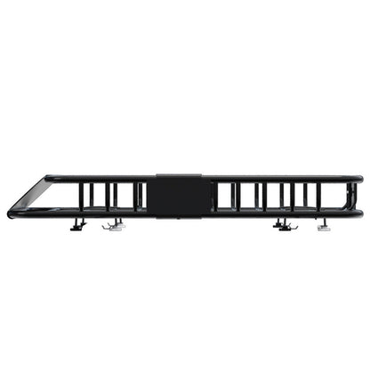 Giantz Universal Car Roof Rack Basket Luggage Vehicle Cargo Carrier 111cm Black CAR-B-RFBASKET-112