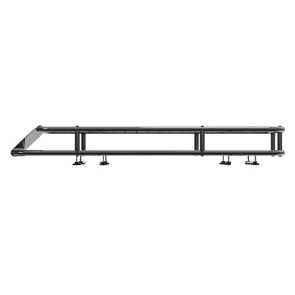 Giantz Universal Car Roof Rack Basket Luggage Vehicle Cargo Carrier 123cm Black CAR-B-RFBASKET-123