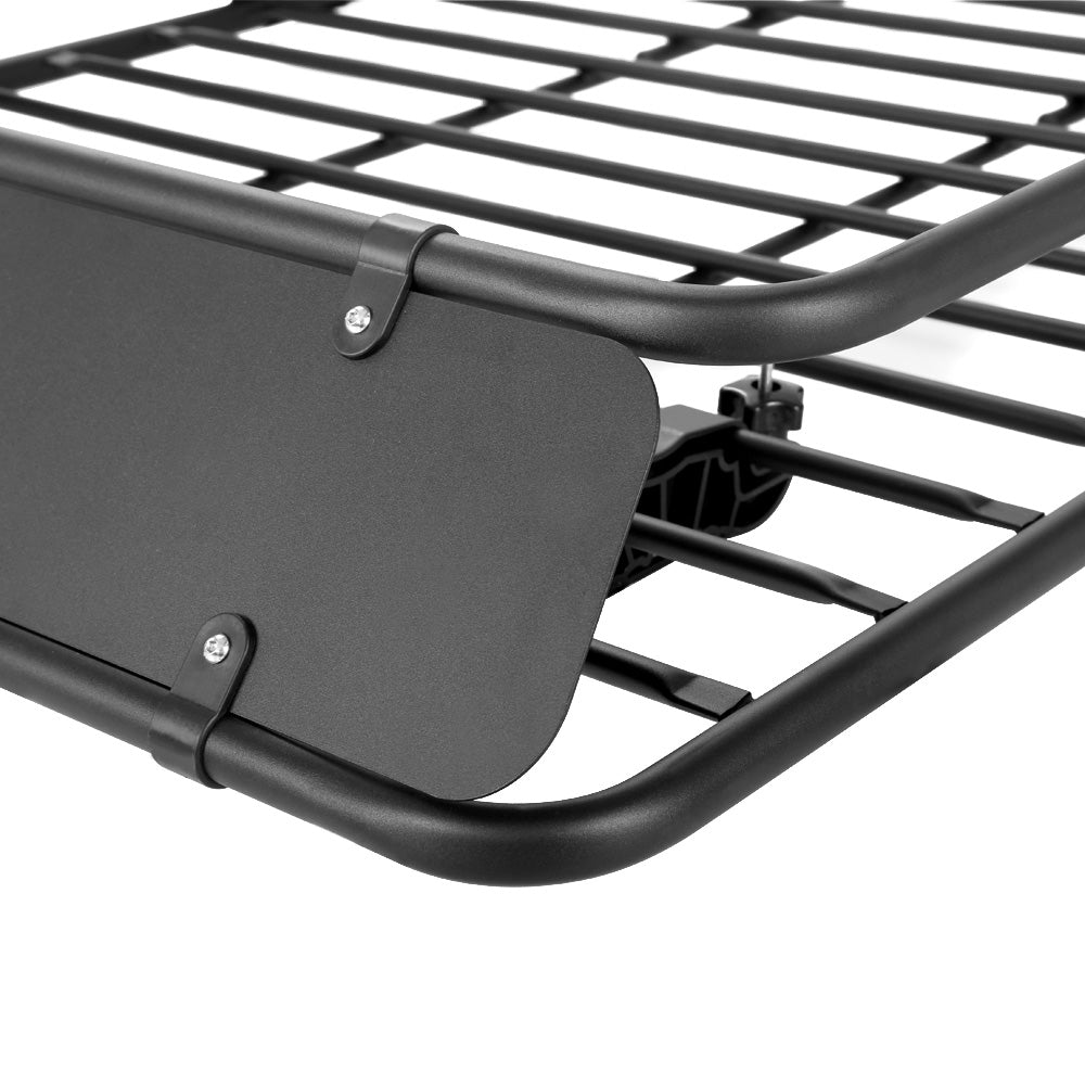 Giantz Universal Car Roof Rack Basket Luggage Vehicle Cargo Carrier 160cm Black CAR-B-RFBASKET-164