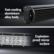 Giantz LED Driving Light 20 Inch Flood Spot Light Bar Driving Lamp Offroad Truck CAR-DL-LED-BAR-20-BK
