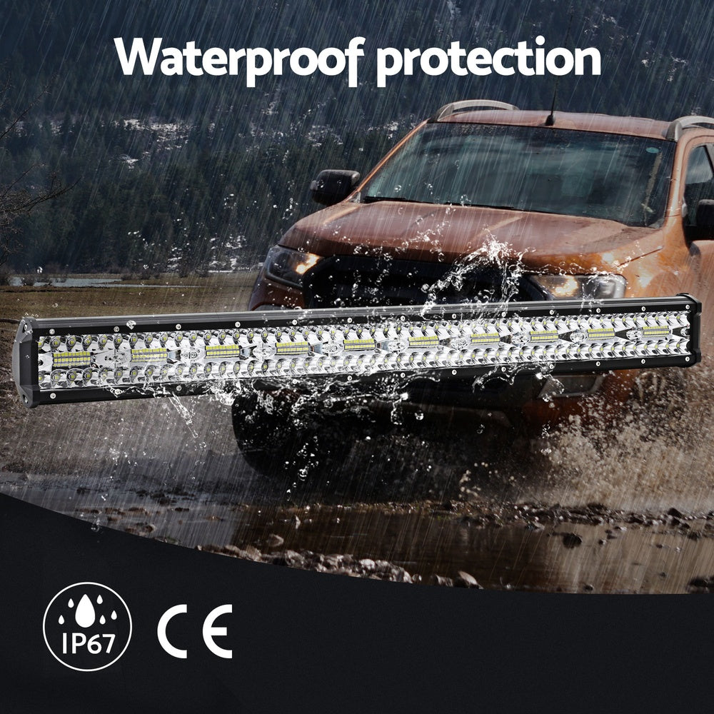 Giantz LED Driving Light 28 Inch Flood Spot Light Bar Driving Lamp Offroad Truck CAR-DL-LED-BAR-28-BK