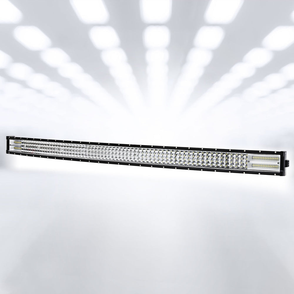 Giantz LED Driving Light 50 Inch Flood Spot Light Bar Driving Lamp Offroad Truck CAR-DL-LED-BAR-50-BK