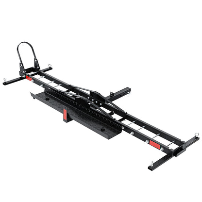 Giantz Motorcycle Motorbike Carrier Rack Arm Dirt Bike Ramp 2"Towbar Steel Black,Giantz Motorcycle Motorbike CAR-MC-CARRIER-6038-AB