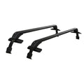 Universal Car Roof Racks Pod Aluminium Cross Bars Clamps Lockable 90cm Black CAR-RFBAR-5501-100-BK