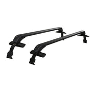Universal Car Roof Racks Pod Aluminium Cross Bars Clamps Lockable 90cm Black CAR-RFBAR-5501-100-BK