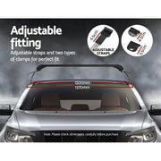 Universal Car Roof Racks Pod Aluminium Cross Bars Clamps Lockable 90cm Black CAR-RFBAR-5501-100-BK