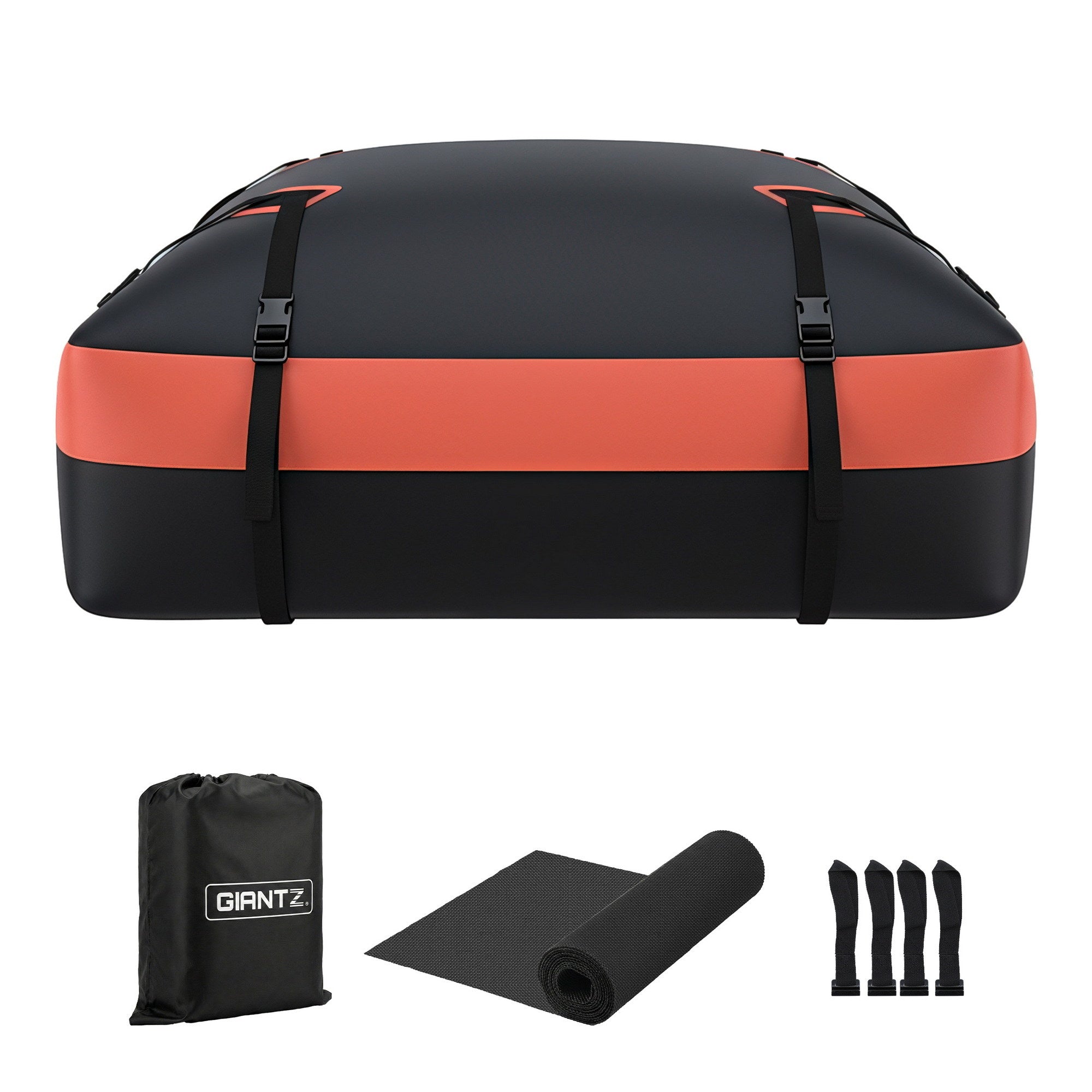 Giantz Rooftop Cargo Bag Waterproof Car Luggage Carrier 15 Cubic Ft Universal CAR-RFBAR-BAG-15