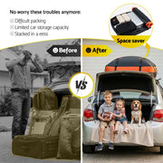 Giantz Rooftop Cargo Bag Waterproof Car Luggage Carrier 15 Cubic Ft Universal CAR-RFBAR-BAG-15