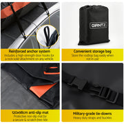 Giantz Rooftop Cargo Bag Waterproof Car Luggage Carrier 15 Cubic Ft Universal CAR-RFBAR-BAG-15