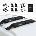 GIANTZ Kayak Roof Rack for Car, Universal Soft Roof Rack Pads for Surfboard SUP Canoe, Roof Bars for SUV CAR-RFBAR-FOAM-25