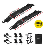 GIANTZ Kayak Roof Rack for Car, Universal Soft Roof Rack Pads for Surfboard SUP Canoe, Roof Bars for SUV CAR-RFBAR-FOAM-25