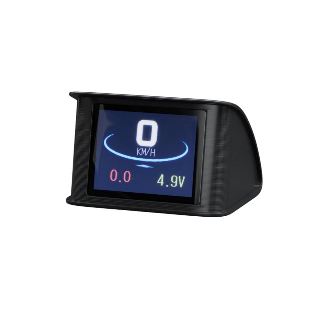 Giantz Universal Car Digital GPS Speedometer Heads Up Display Overspeed Warning Alarm CAR-SPOMR-HUD-65MM-BK