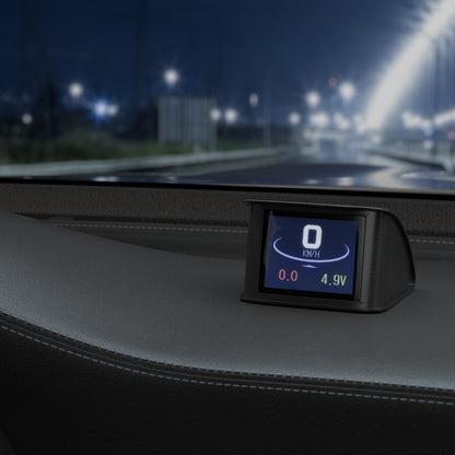 Giantz Universal Car Digital GPS Speedometer Heads Up Display Overspeed Warning Alarm CAR-SPOMR-HUD-65MM-BK