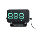 Giantz Universal Car Digital GPS Speedometer HUD Display Overspeed Warning Alarm 2 Modes CAR-SPOMR-HUD-90MM-2MODE-BK