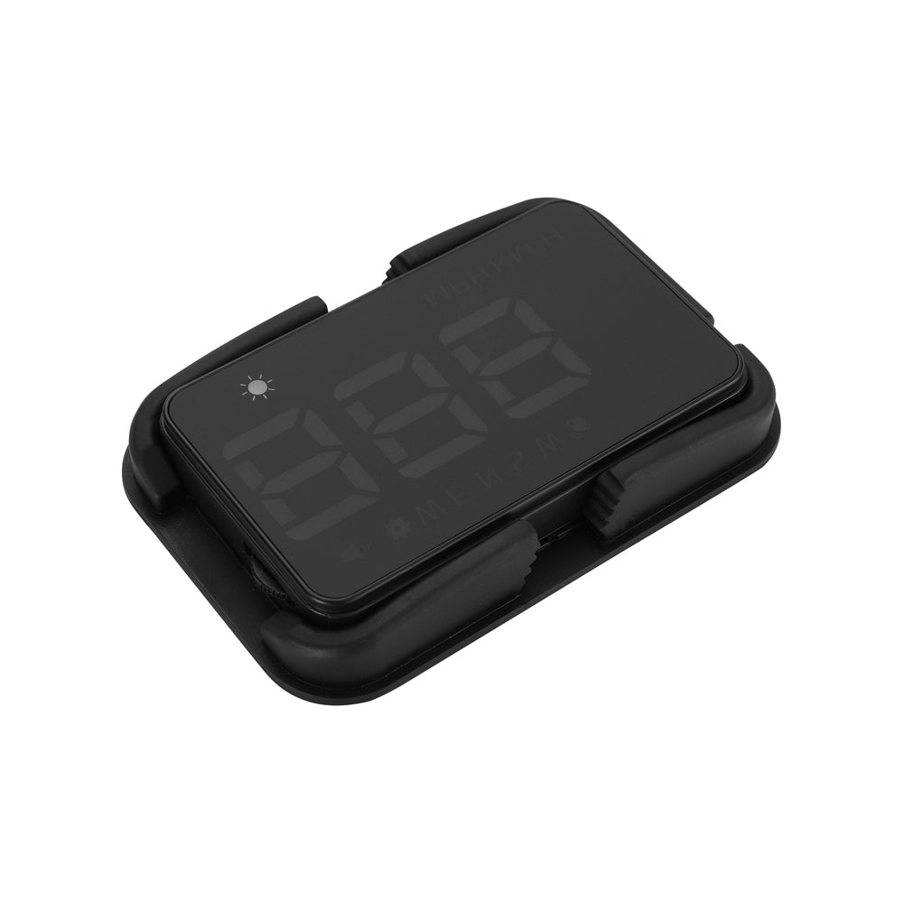 Giantz Universal Car Digital GPS Speedometer HUD Display Overspeed Warning Alarm 2 Modes CAR-SPOMR-HUD-90MM-2MODE-BK