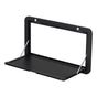 Weisshorn Caravan Table 800 x 450mm Folding Lockable Black CARAVAN-TABLE-80X45-BK