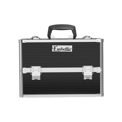 Embellir Portable Cosmetic Beauty Makeup Case- Black CASE-MU-HZ7002-BK