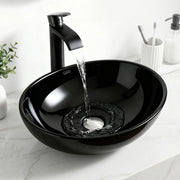 Cefito Bathroom Basin Ceramic Vanity Sink Hand Wash Bowl 41x34cm CB-005-BK1