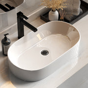 Cefito Bathroom Basin Ceramic Vanity Sink Hand Wash Bowl 52x31cm CB-8014-WH