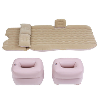 Weisshorn Car Mattress 176x80 Inflatable SUV Back Seat Camping Bed Beige CB-MT-135X80X50-BG
