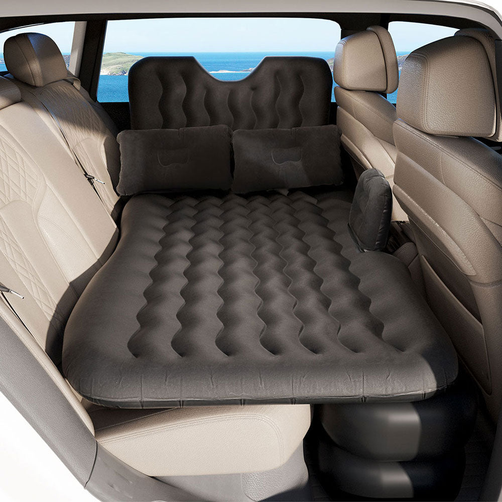 Weisshorn Car Mattress 176x80 Inflatable SUV Back Seat Camping Bed Charcoal CB-MT-135X80X50-CA