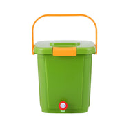Gardeon 15L Kitchen Compost Bin Food Waste Caddy Drain Tap Green CBIN-15L-GN