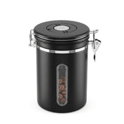 5-Star Chef 1.8L Stainless Steel Coffee Bean Storage Container Coffee Canister