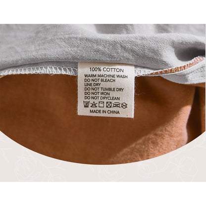 Cosy Club Cotton Bed Sheets Set Orange Brown Cover Single CC-SHEETSET-S-OR-GR
