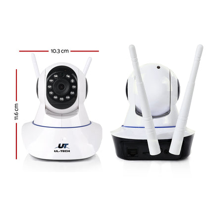 UL-tech 1080P Wireless IP Cameras Security WIFI Cam White CC-WL-IP-FC2
