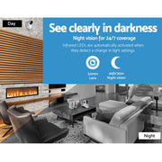 UL-tech 1080P Wireless IP Cameras Security WIFI Cam White CC-WL-IP-FC2