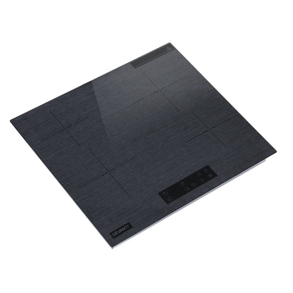 Devanti Electric Ceramic Cooktop 60cm Touch Control Grey CCT-B-4E-4Z-TOUCH-GY