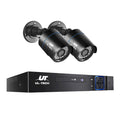 UL-TECH 1080P Security Camera System 4CH DVR with 2 CCTV Bullet Cameras CCTV-4C-2B-BK