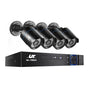 UL-TECH 1080P Security Camera System 4CH DVR with 4 CCTV Bullet Cameras CCTV-4C-4B-BK